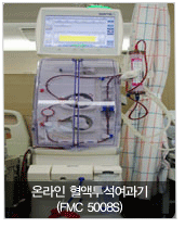 온라인 혈액투석여과기(FMC 5008S)